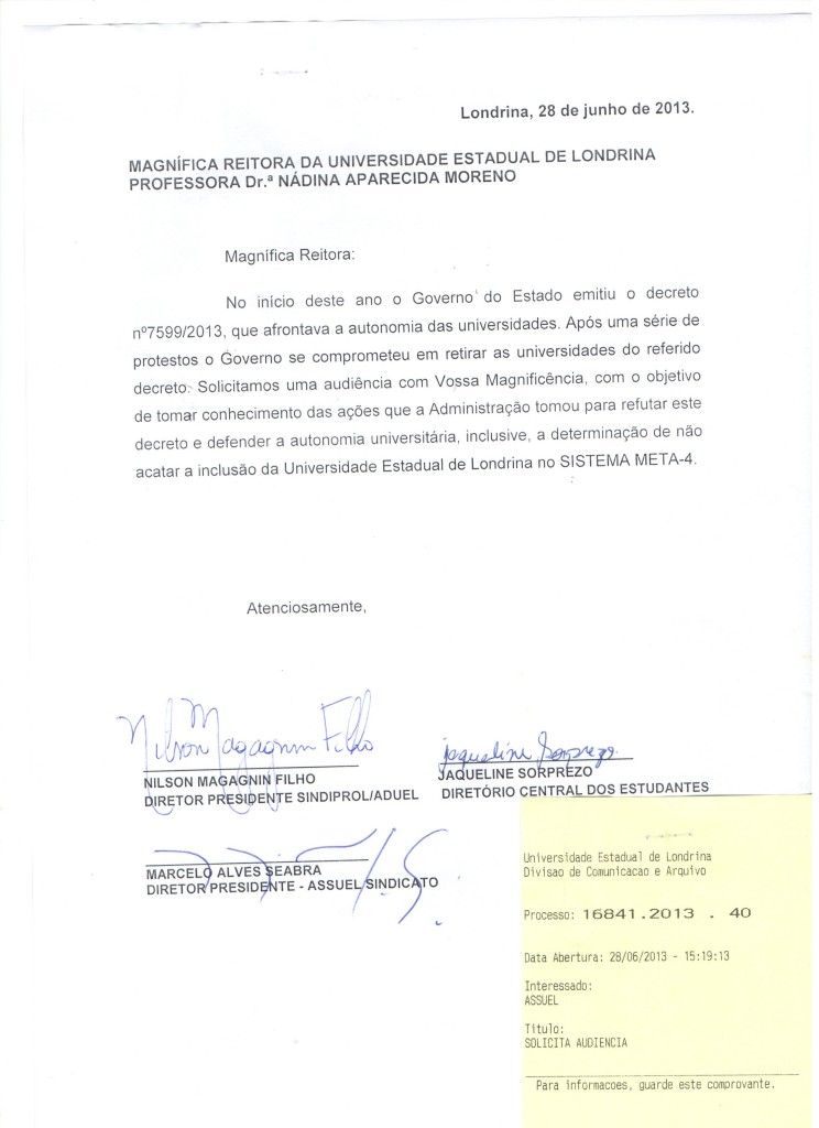 OFICIO ASSUEL-SINDIPROL-DCE